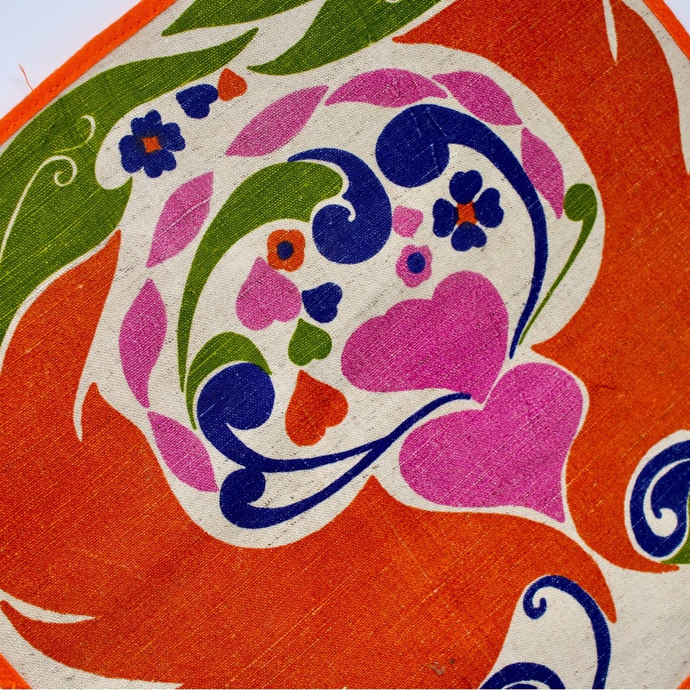 1960’s Scandinavian Textile/Pocket Square